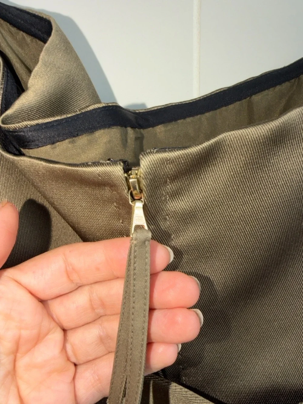 Marc Jacobs Runway Olive Strapless Utility Mini Dress - Picture 6 of 16